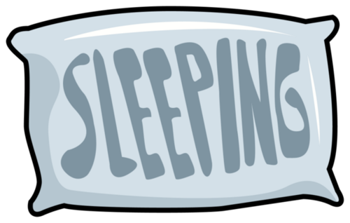 sleeping